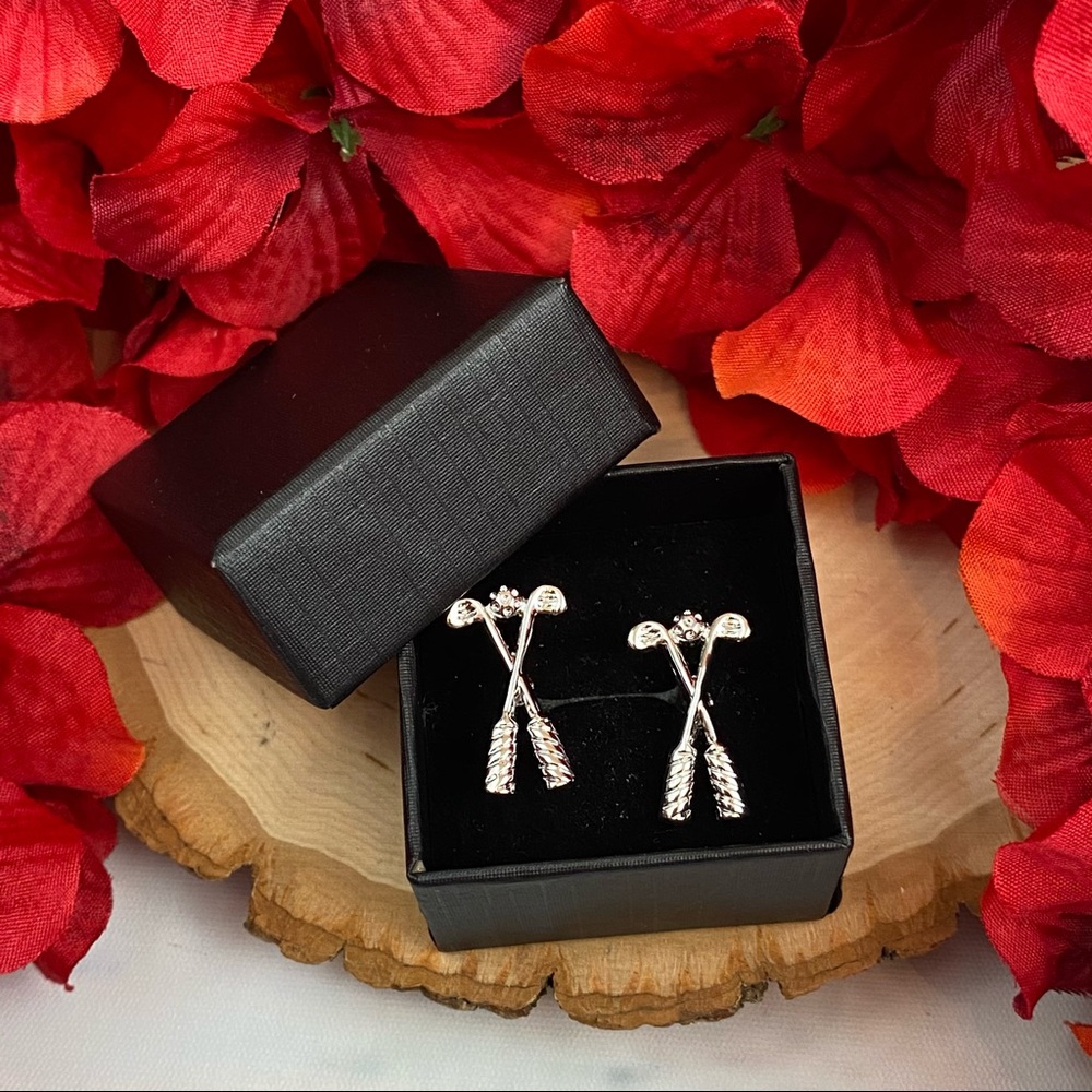 Silver Golf Club Cufflinks - Picture 12 of 15